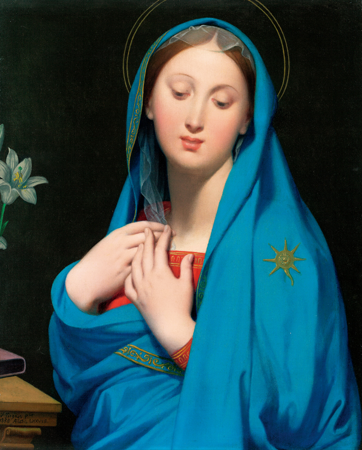  让·奥古斯特·多米尼克·安格尔 Jean Auguste Dominique Ingres ——圣母